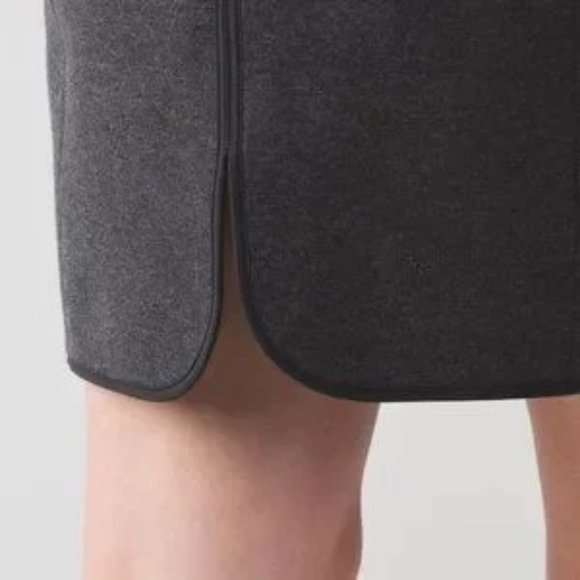 Lululemon City Bound Dress two front pocket Sweater Dress Size 6 - Picture 3 of 9